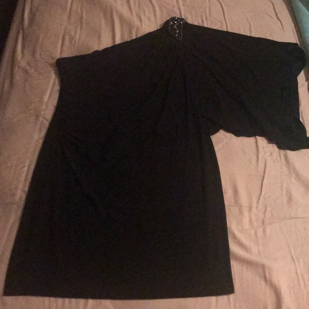 Black evening dress